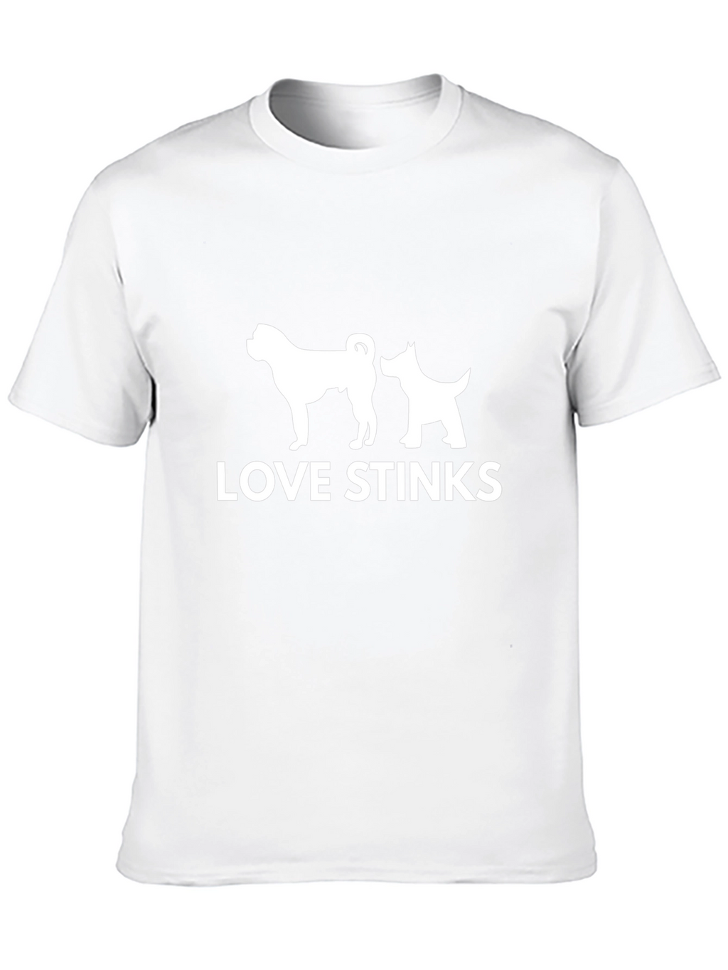 Love Stinks Graphic Tee - Black Humor Shirt