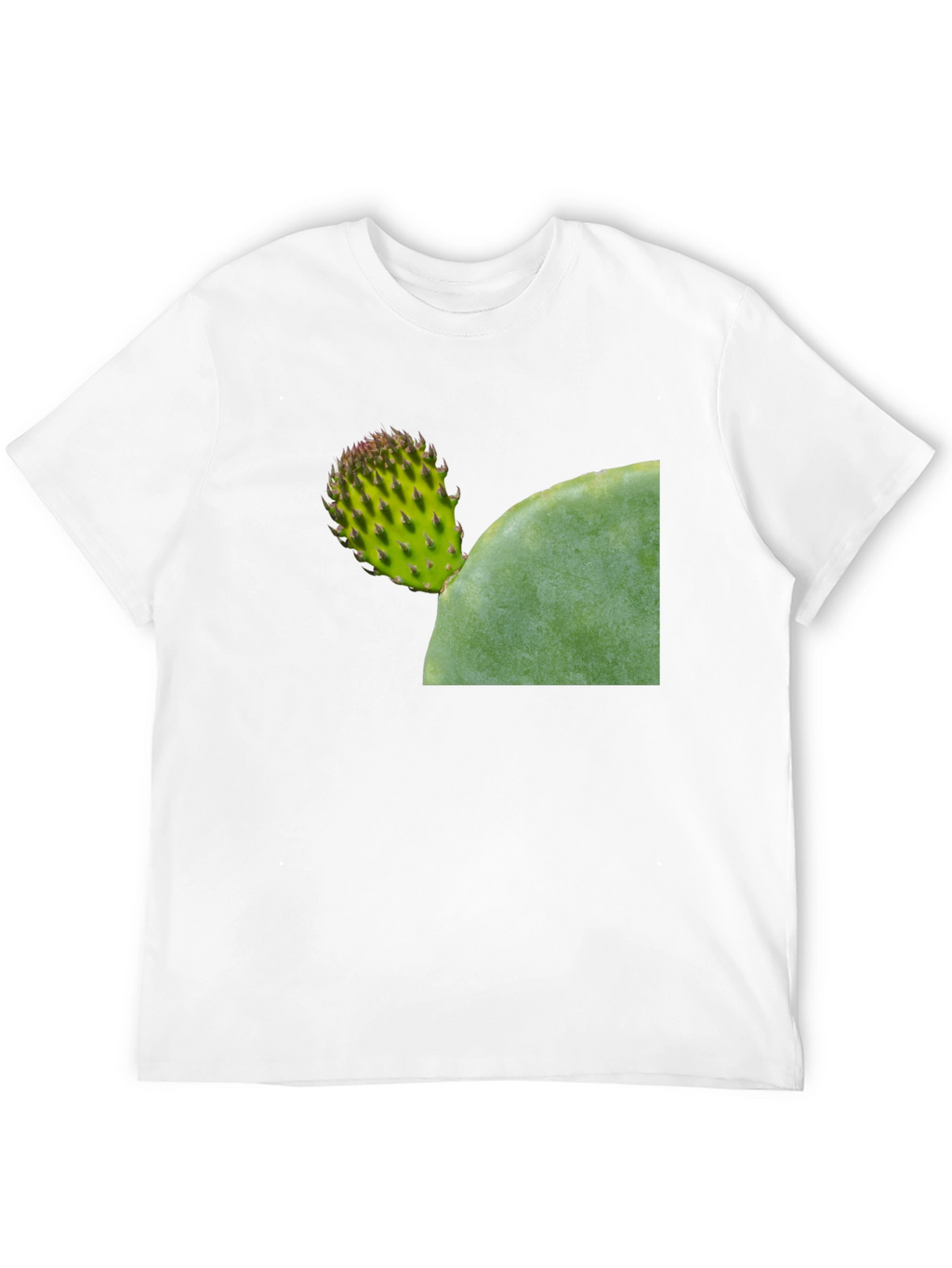 Cactus Graphic Tee - Black Casual Comfort