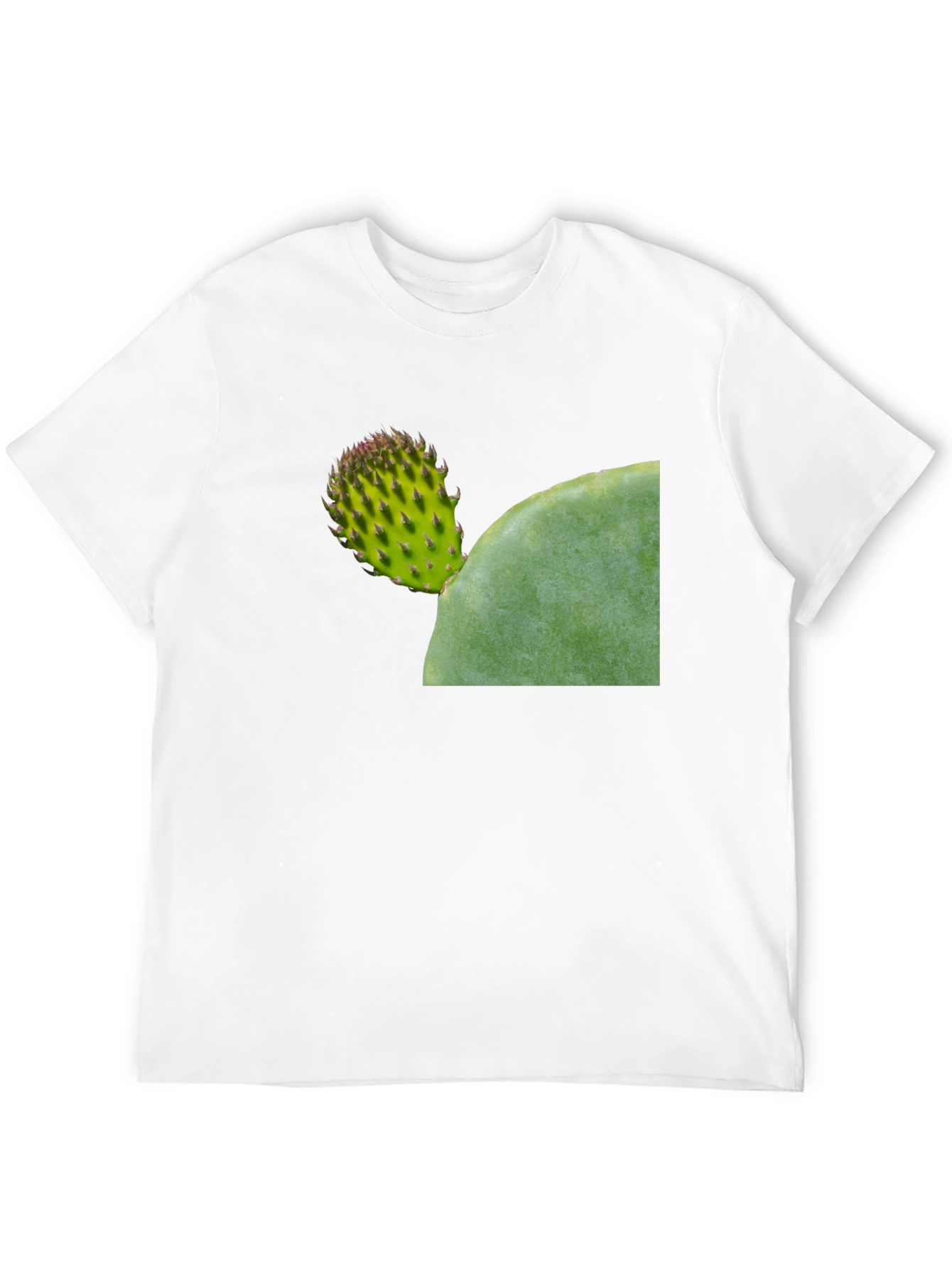 Cactus Graphic Tee - Black Casual Comfort