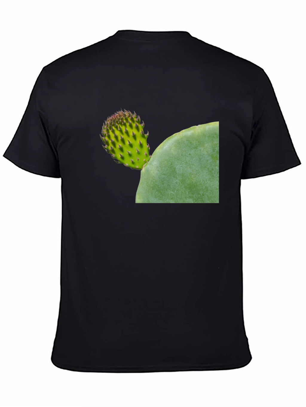 Cactus Graphic Tee - Black Casual Comfort