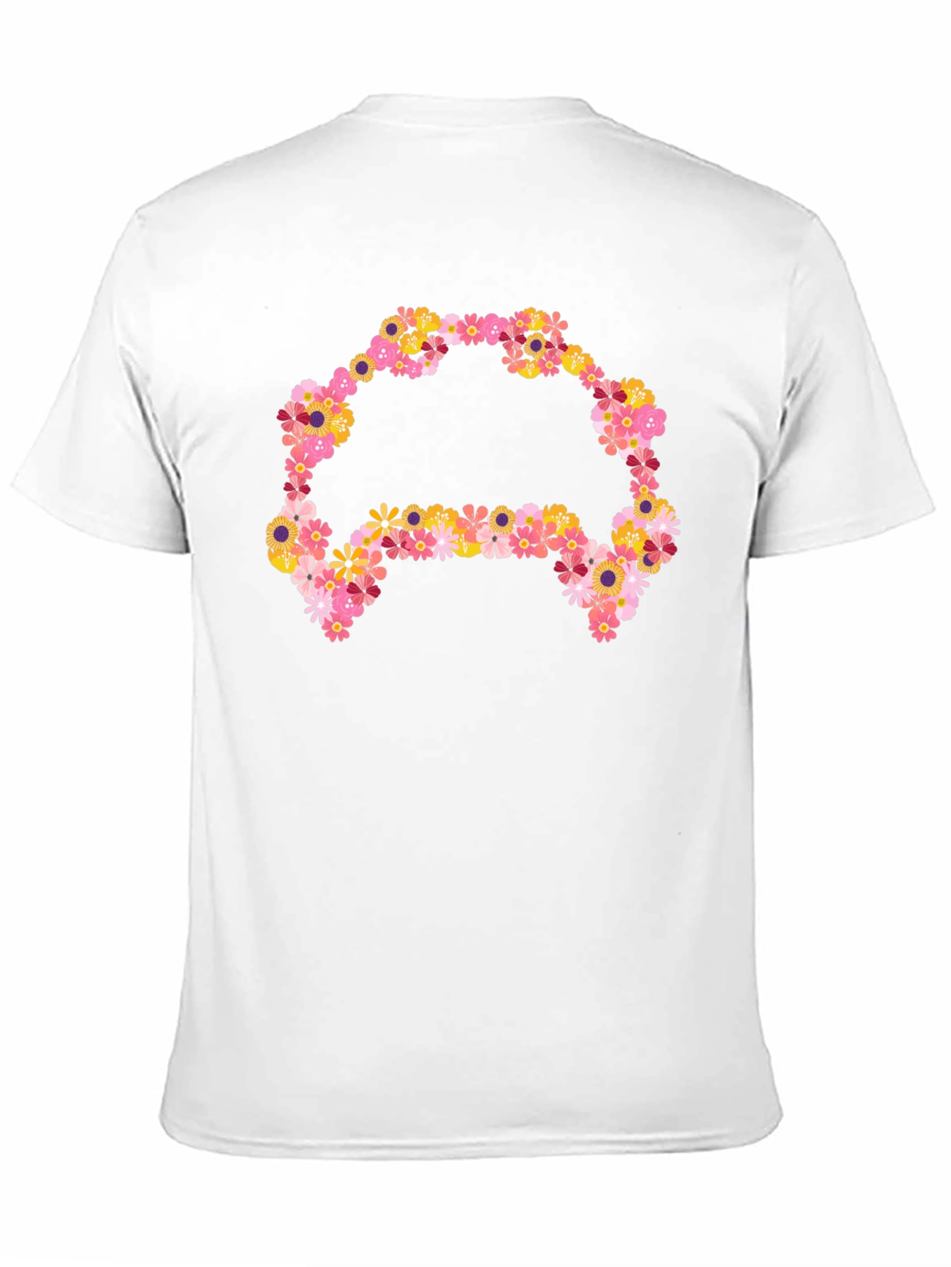Floral Australia Graphic T-Shirt - Black
