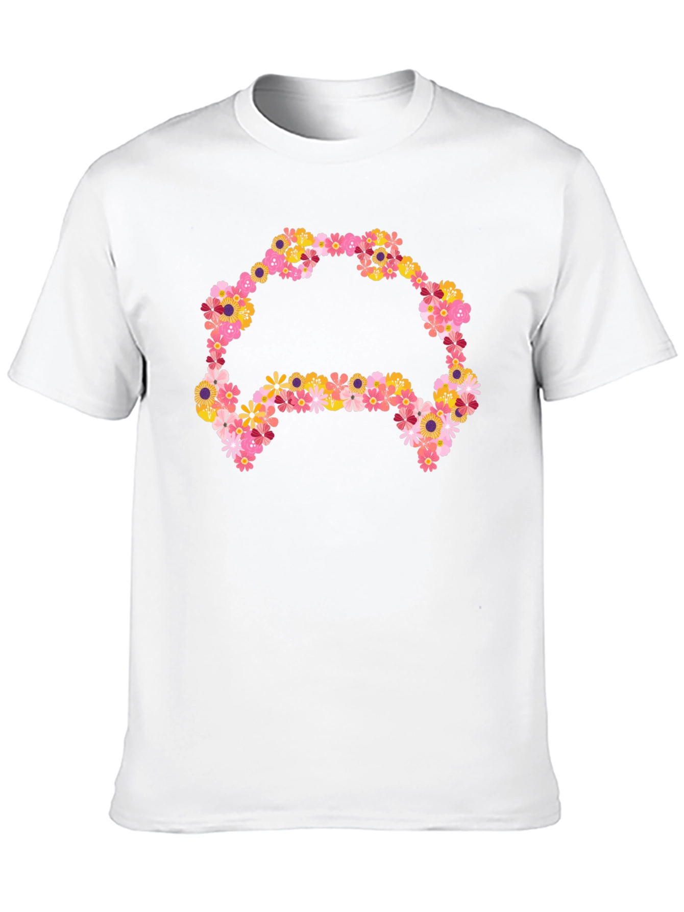 Floral Australia Graphic T-Shirt - Black
