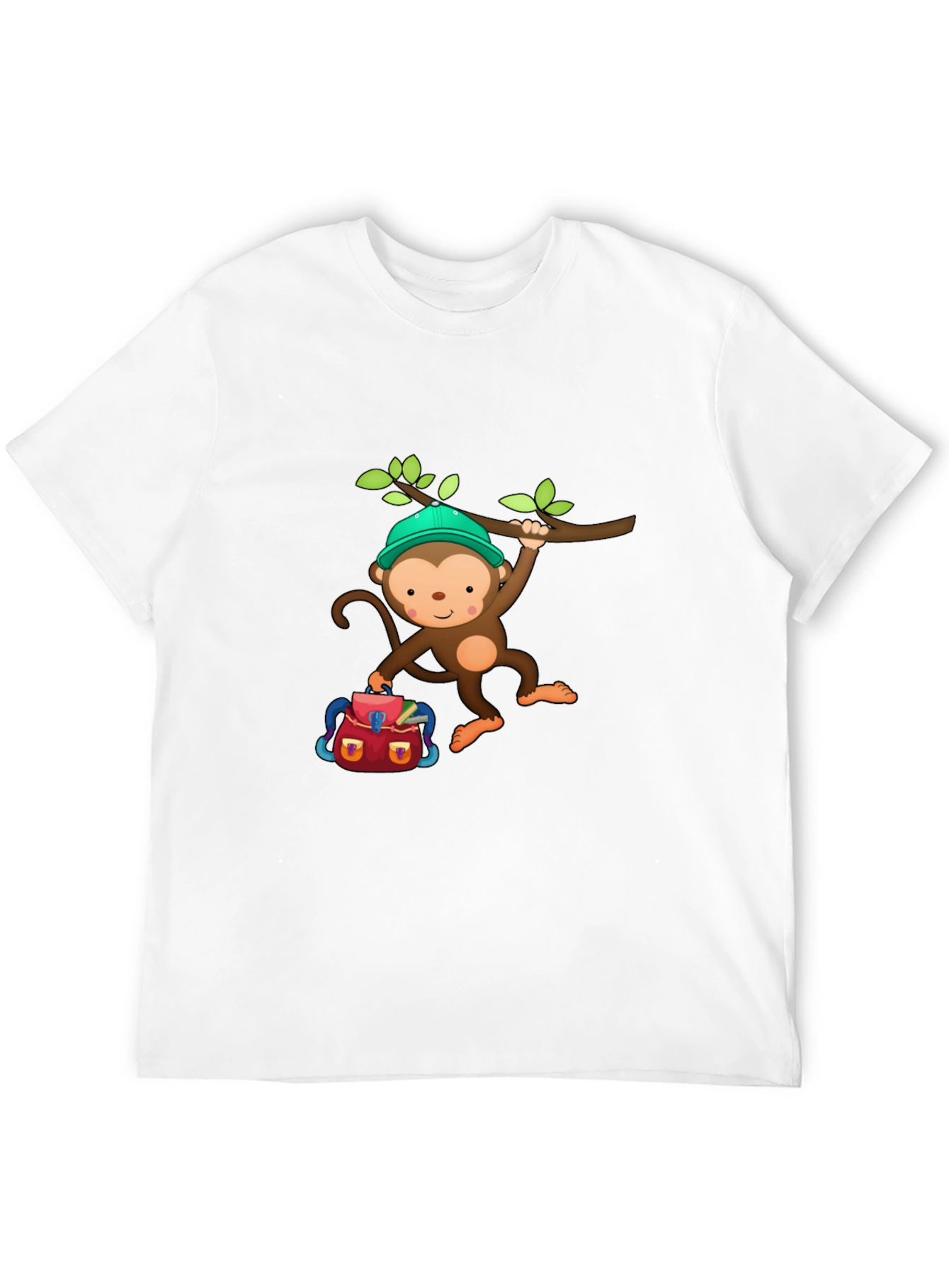 Monkey Backpack T-Shirt