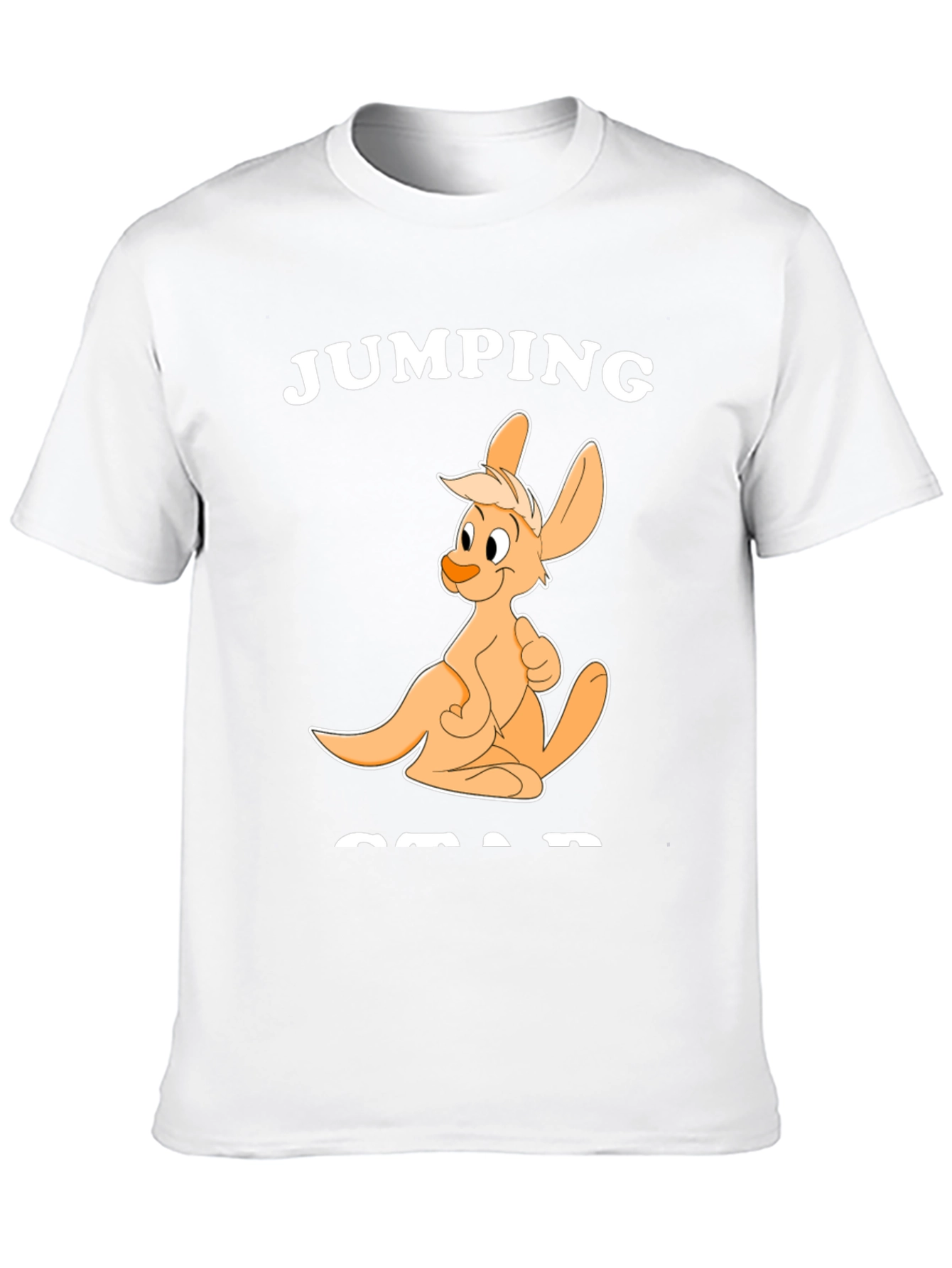 Jumping Squad Black Graphic T-Shirt