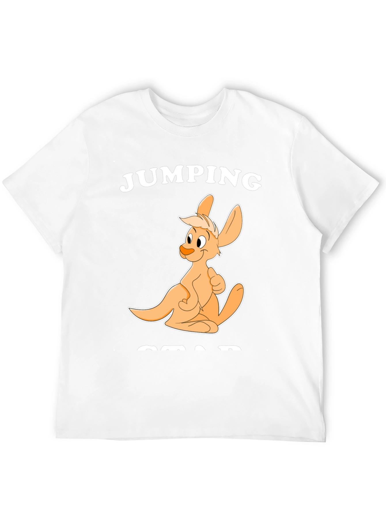 Jumping Squad Black Graphic T-Shirt
