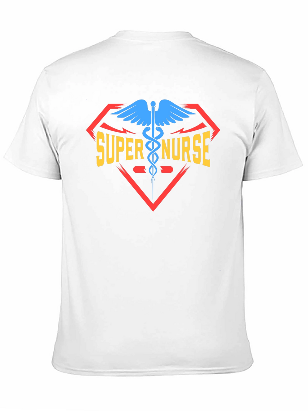 Super Nurse Graphic T-Shirt - Black