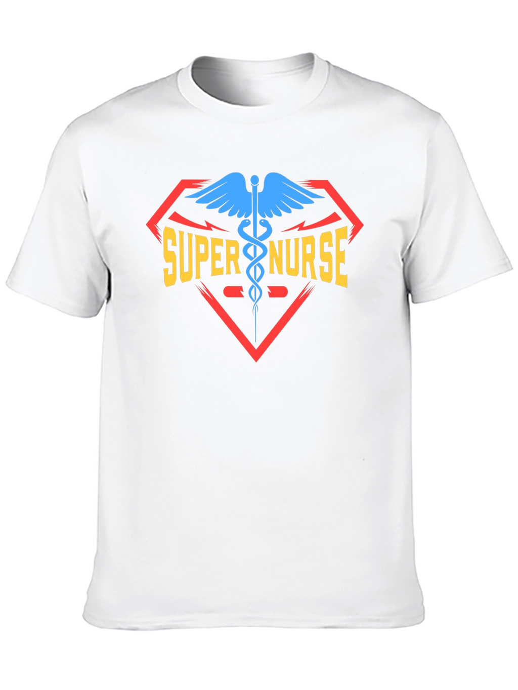 Super Nurse Graphic T-Shirt - Black