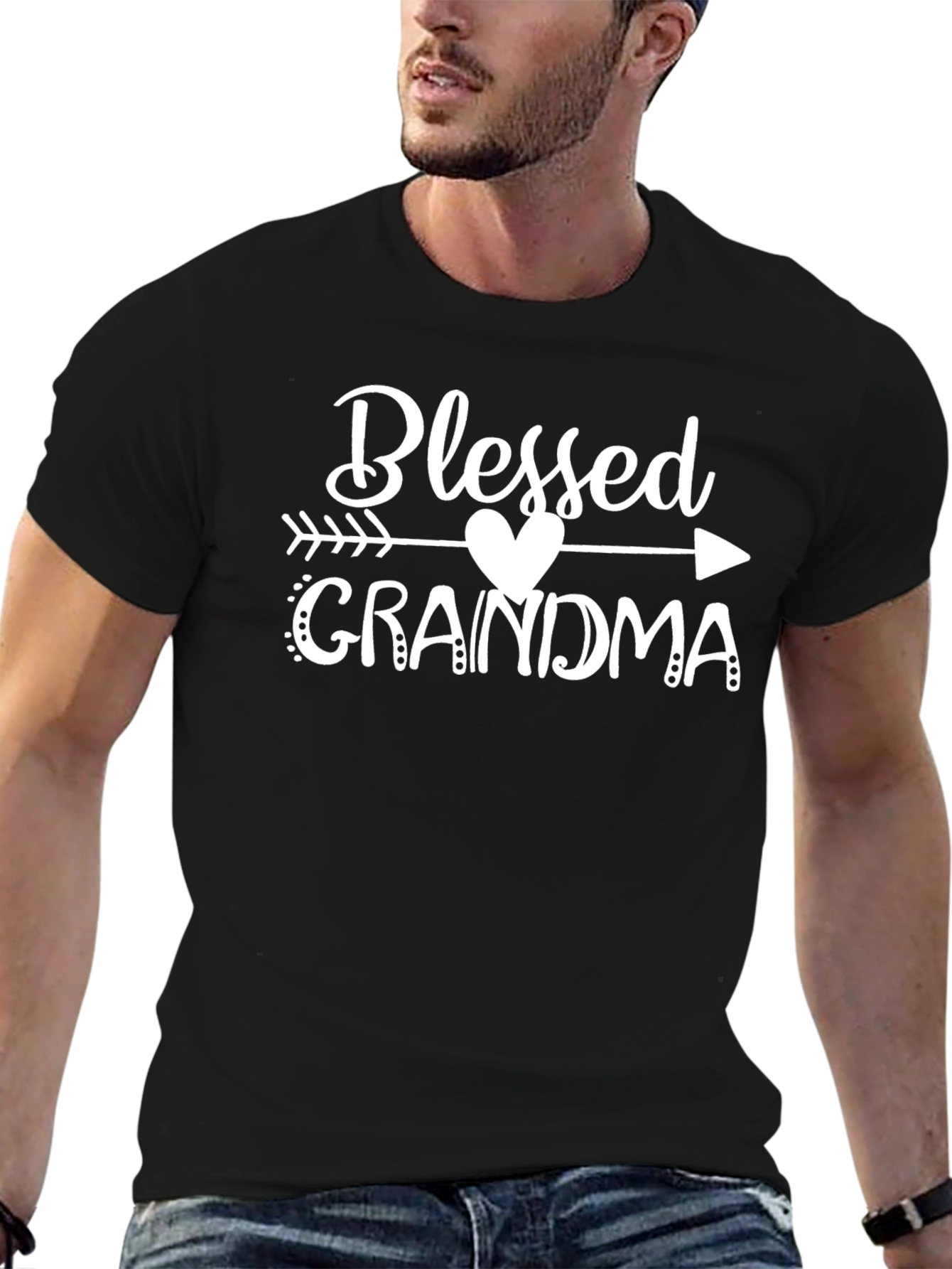 Blessed Grandma Arrow Heart T-Shirt