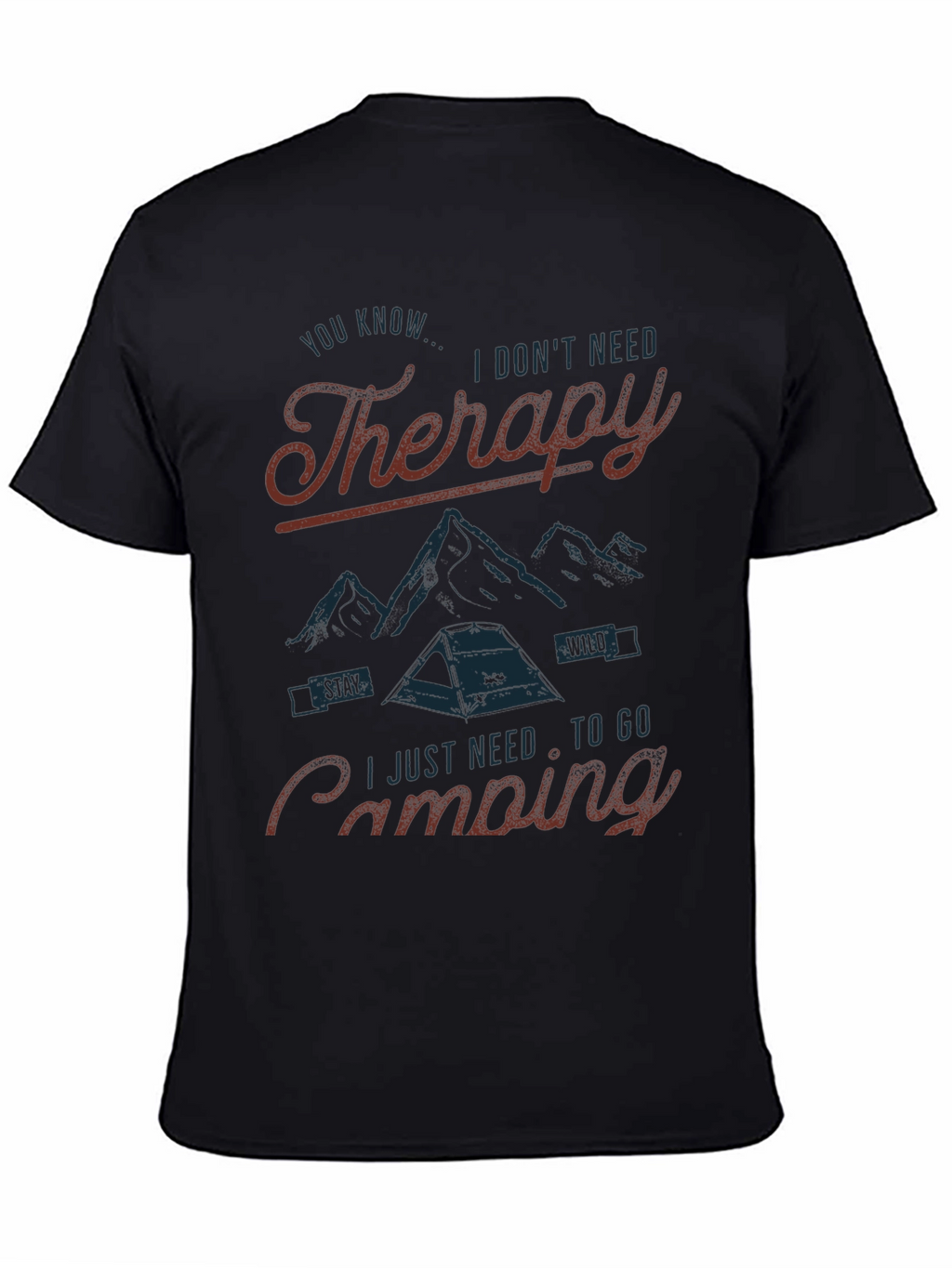 Therapy Camping Graphic Tee