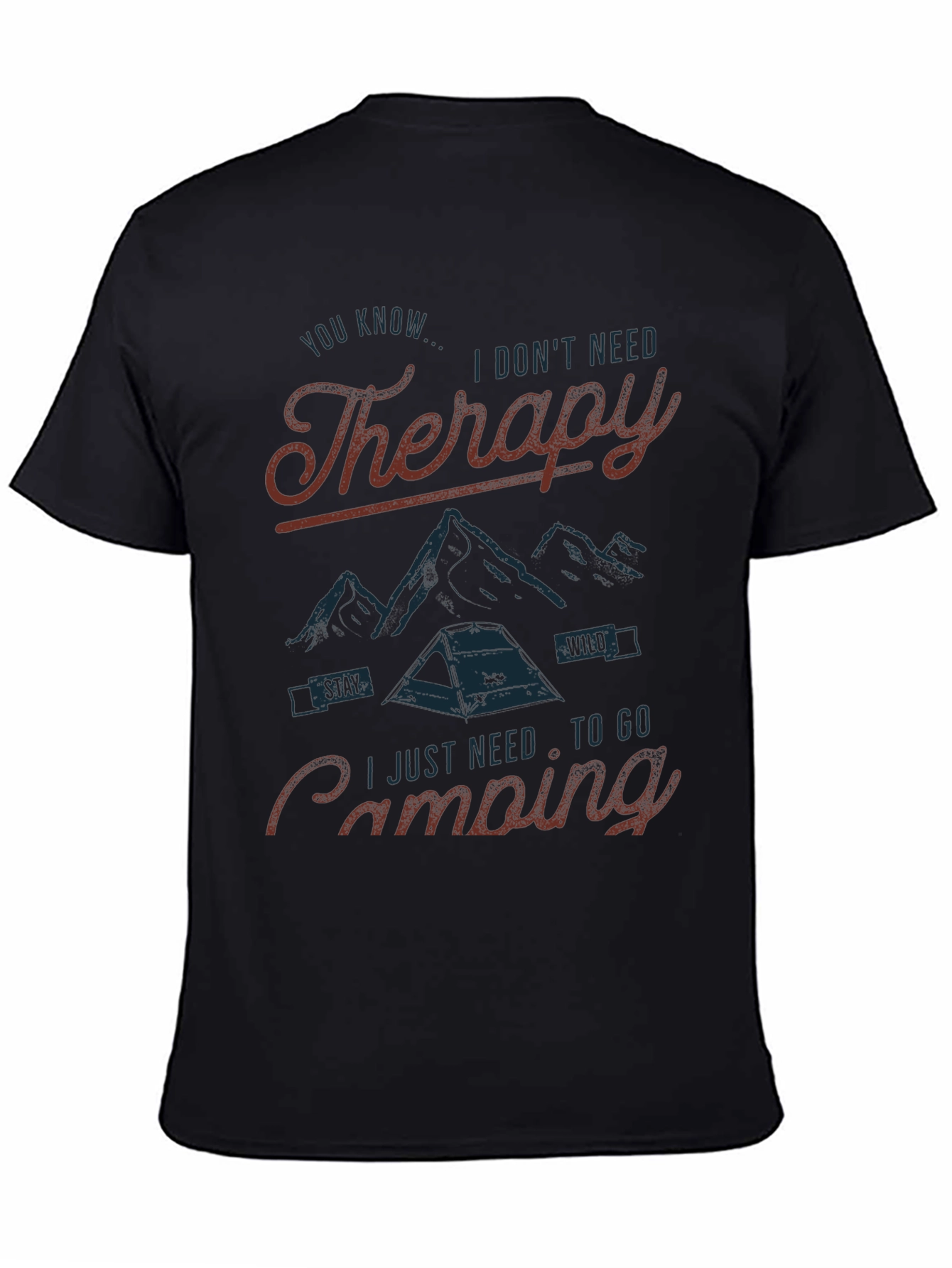 Therapy Camping Graphic Tee