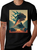 American Patriot Graphic Tee - Black