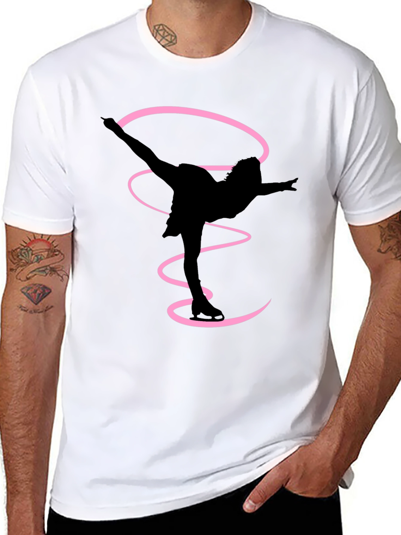 Figure Skating T-Shirt - Black