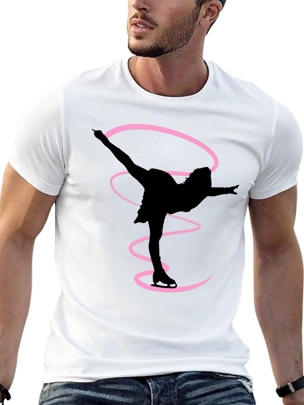 Figure Skating T-Shirt - Black