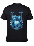 Ocean Drum Kit Tee - Unique Music Lovers Shirt