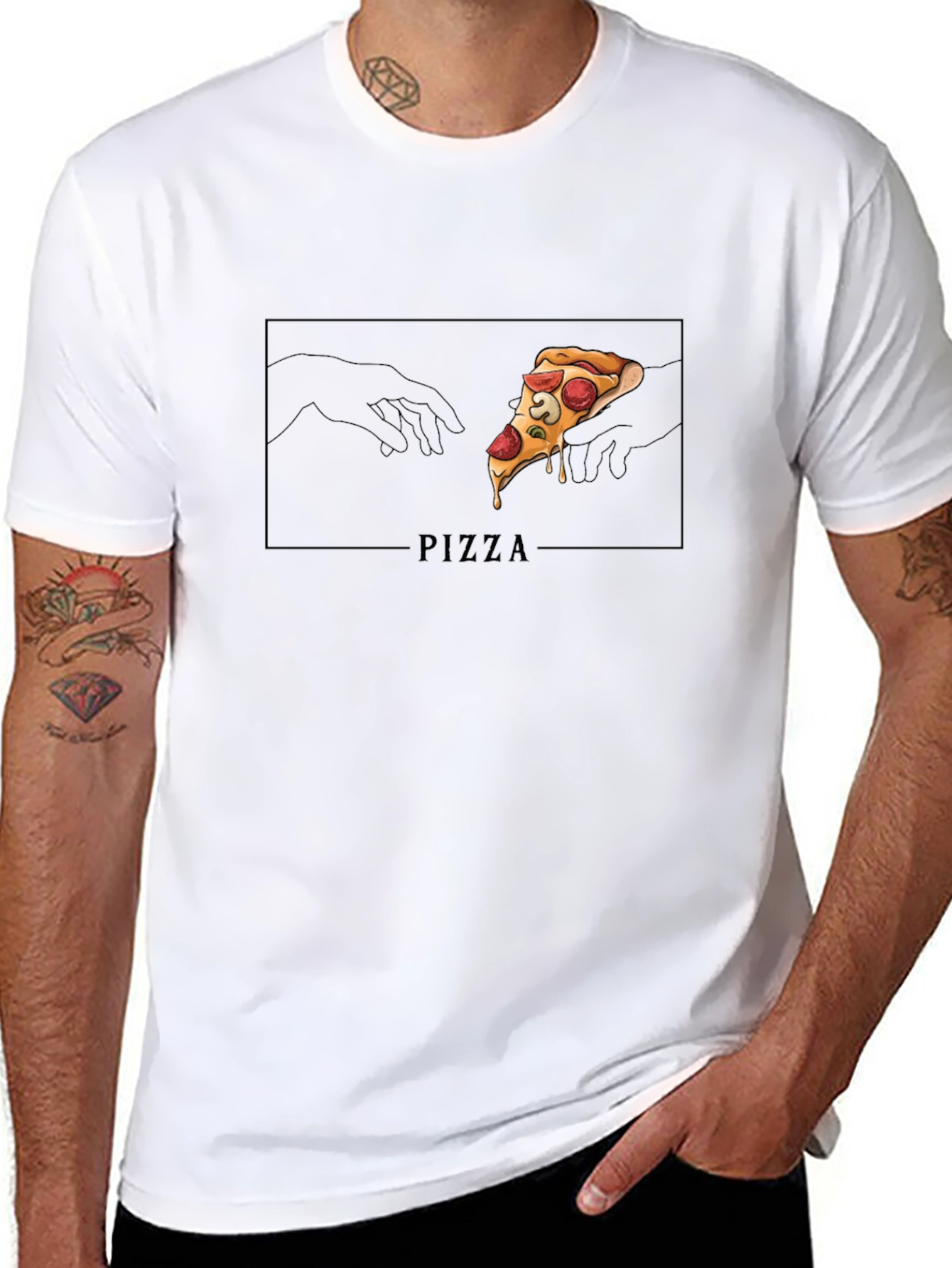Pizza Creation T-Shirt - Funny Foodie Tee