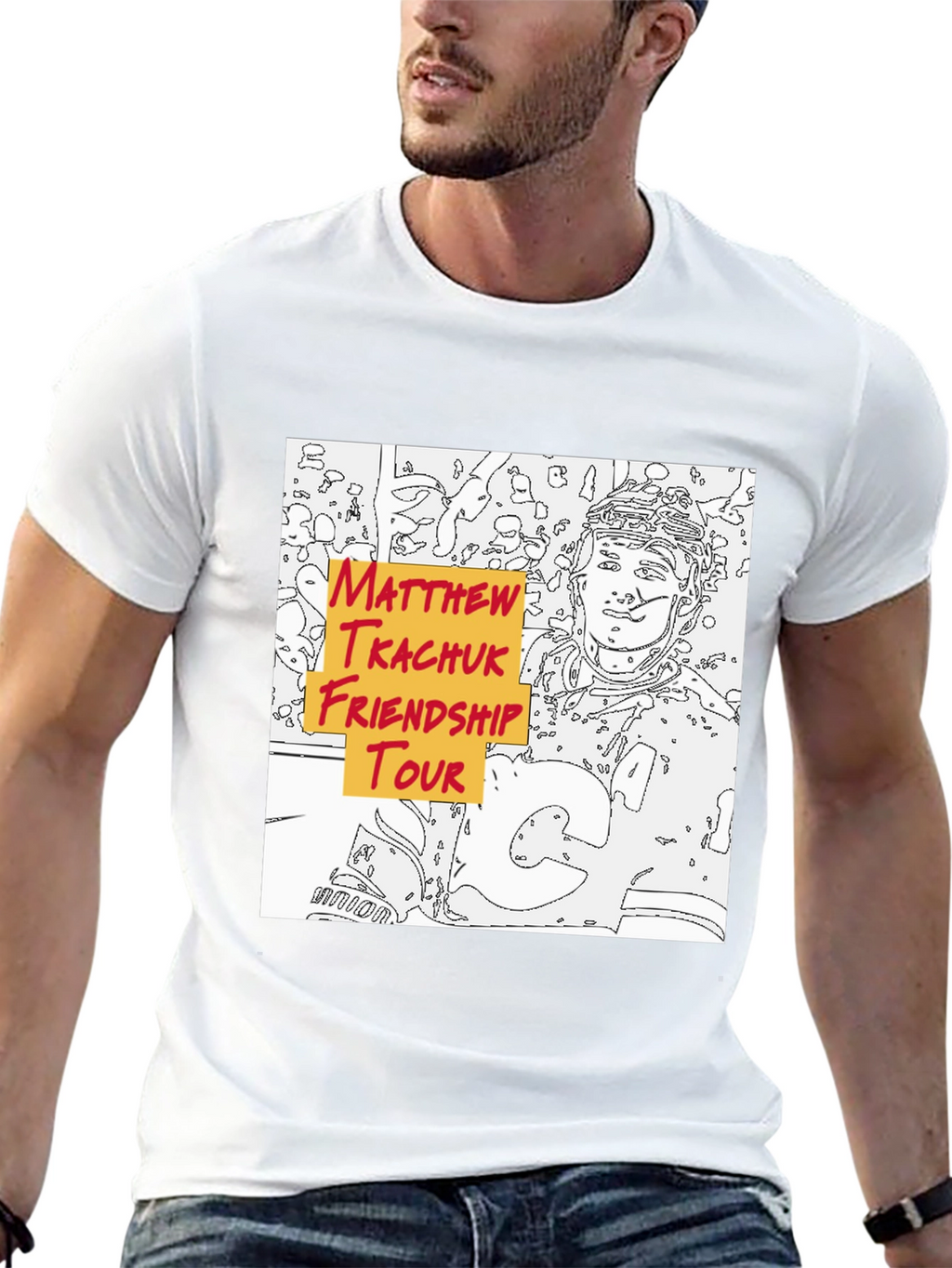Matthew Tkachuk Friendship Tour T-Shirt