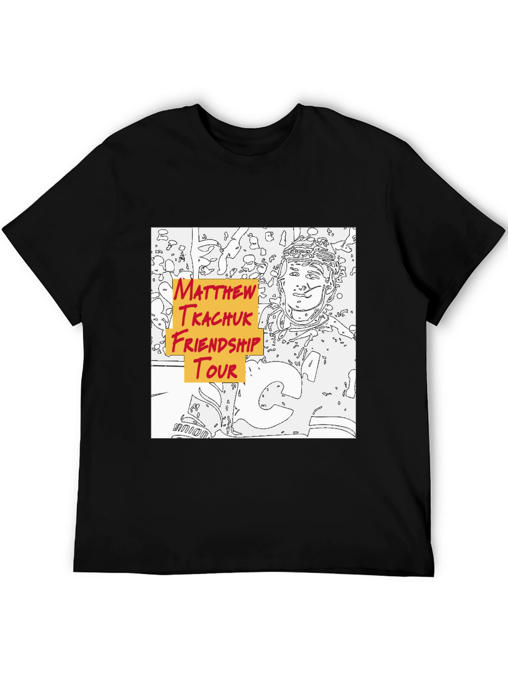 Matthew Tkachuk Friendship Tour T-Shirt