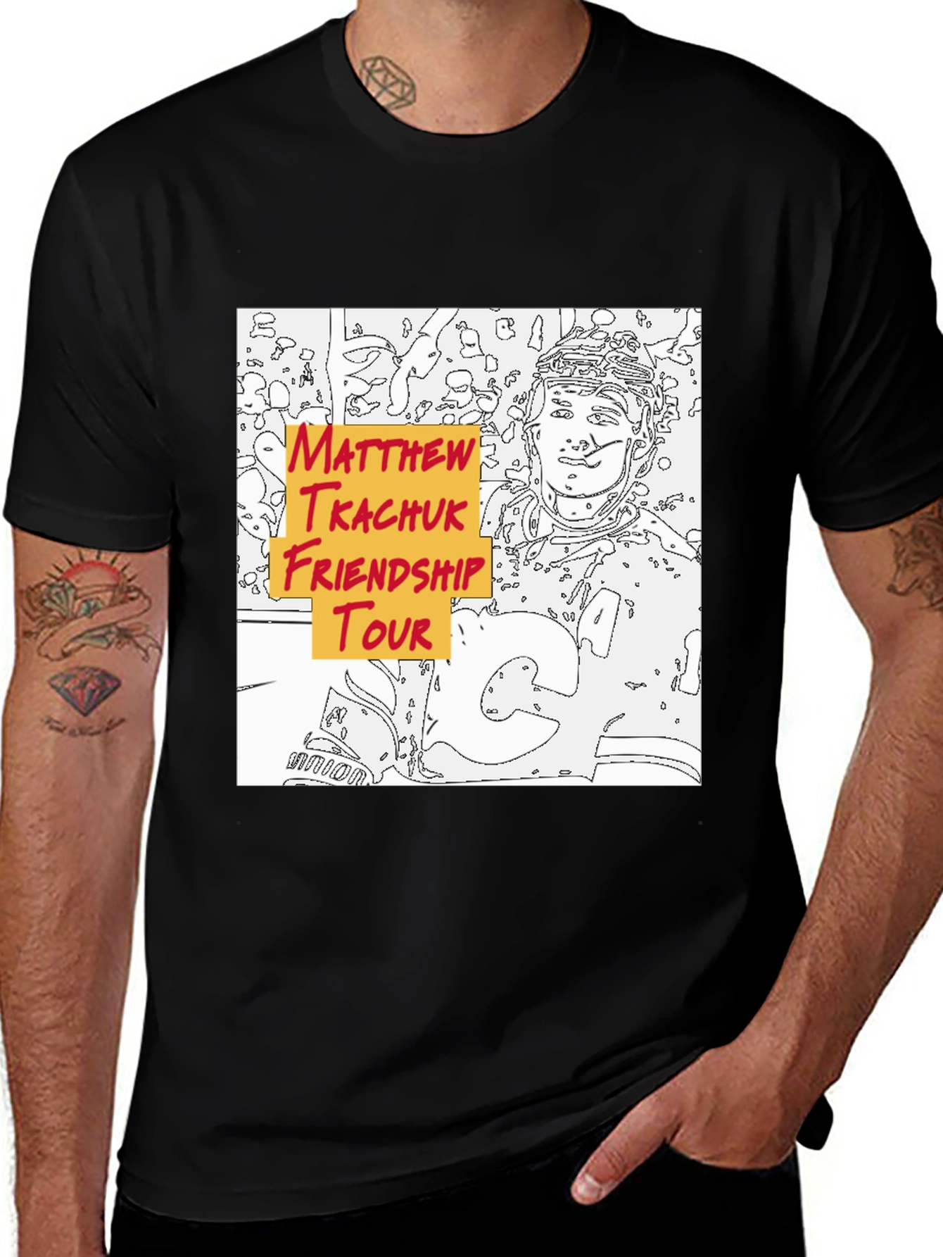 Matthew Tkachuk Friendship Tour T-Shirt