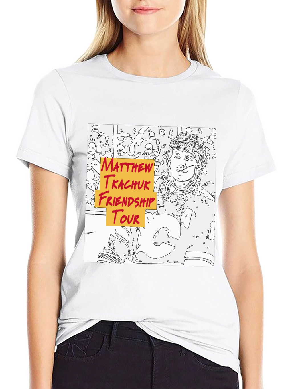 Matthew Tkachuk Friendship Tour T-Shirt