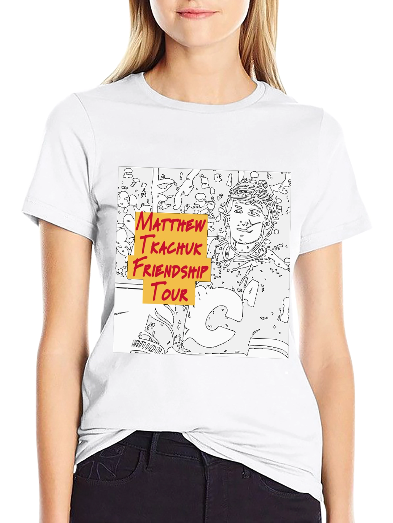 Matthew Tkachuk Friendship Tour T-Shirt
