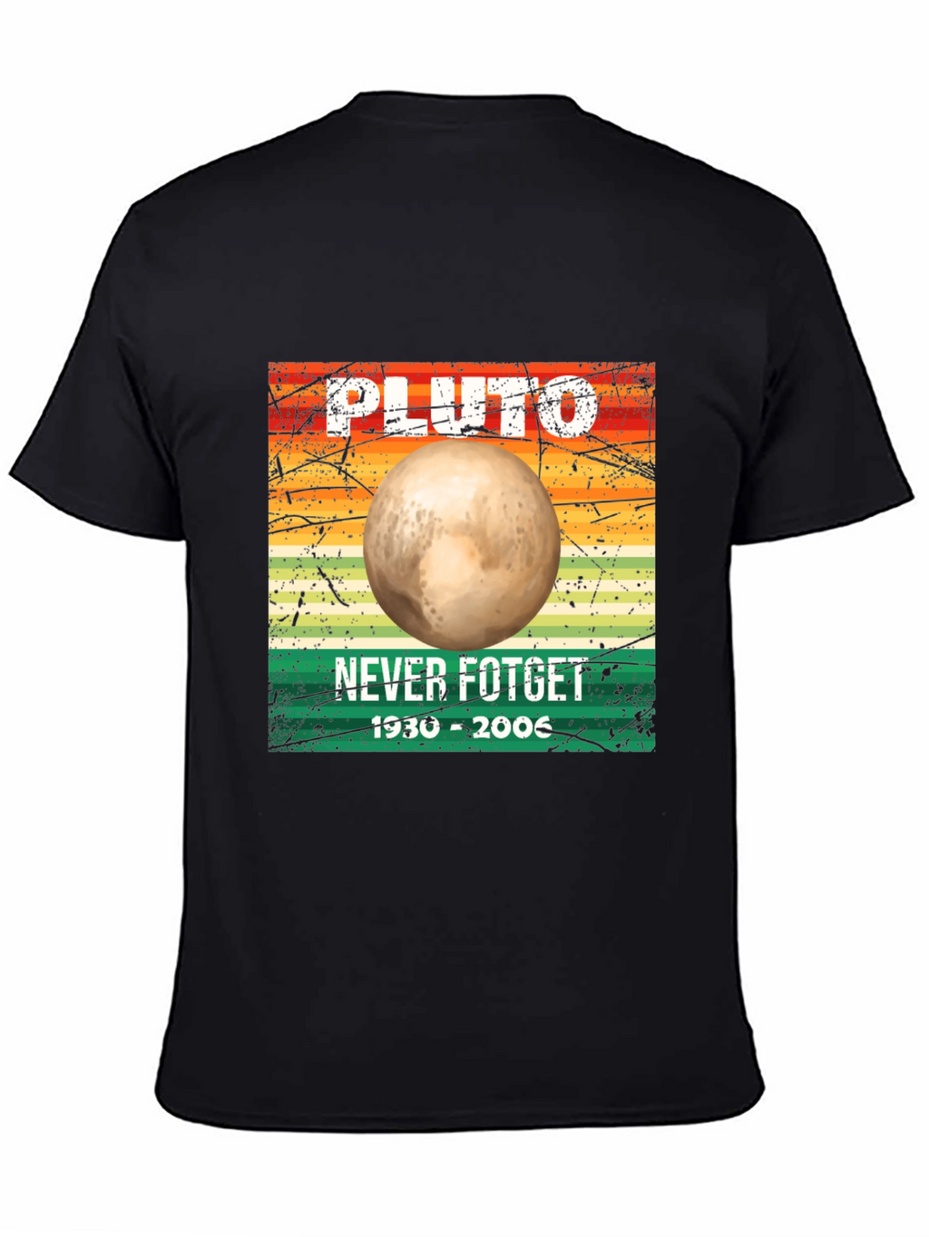 Pluto Never Forget T-Shirt