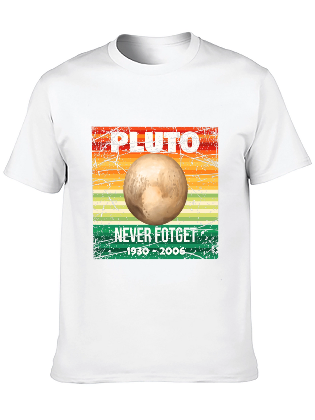 Pluto Never Forget T-Shirt