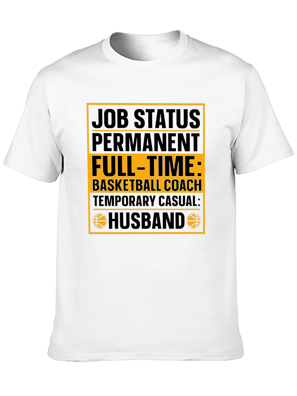 Basketball Coach Husband Graphic Tee