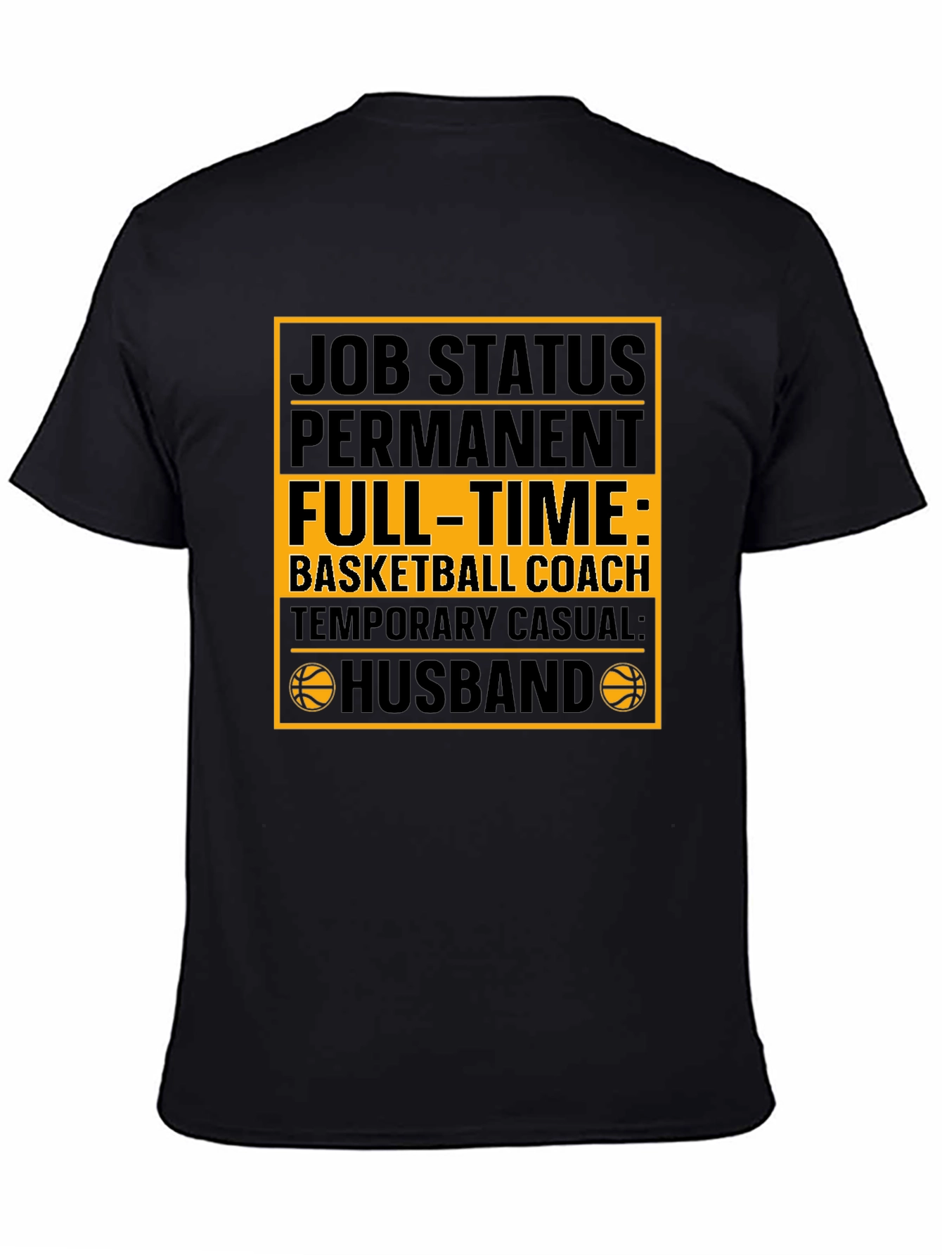 Basketball Coach Husband Graphic Tee