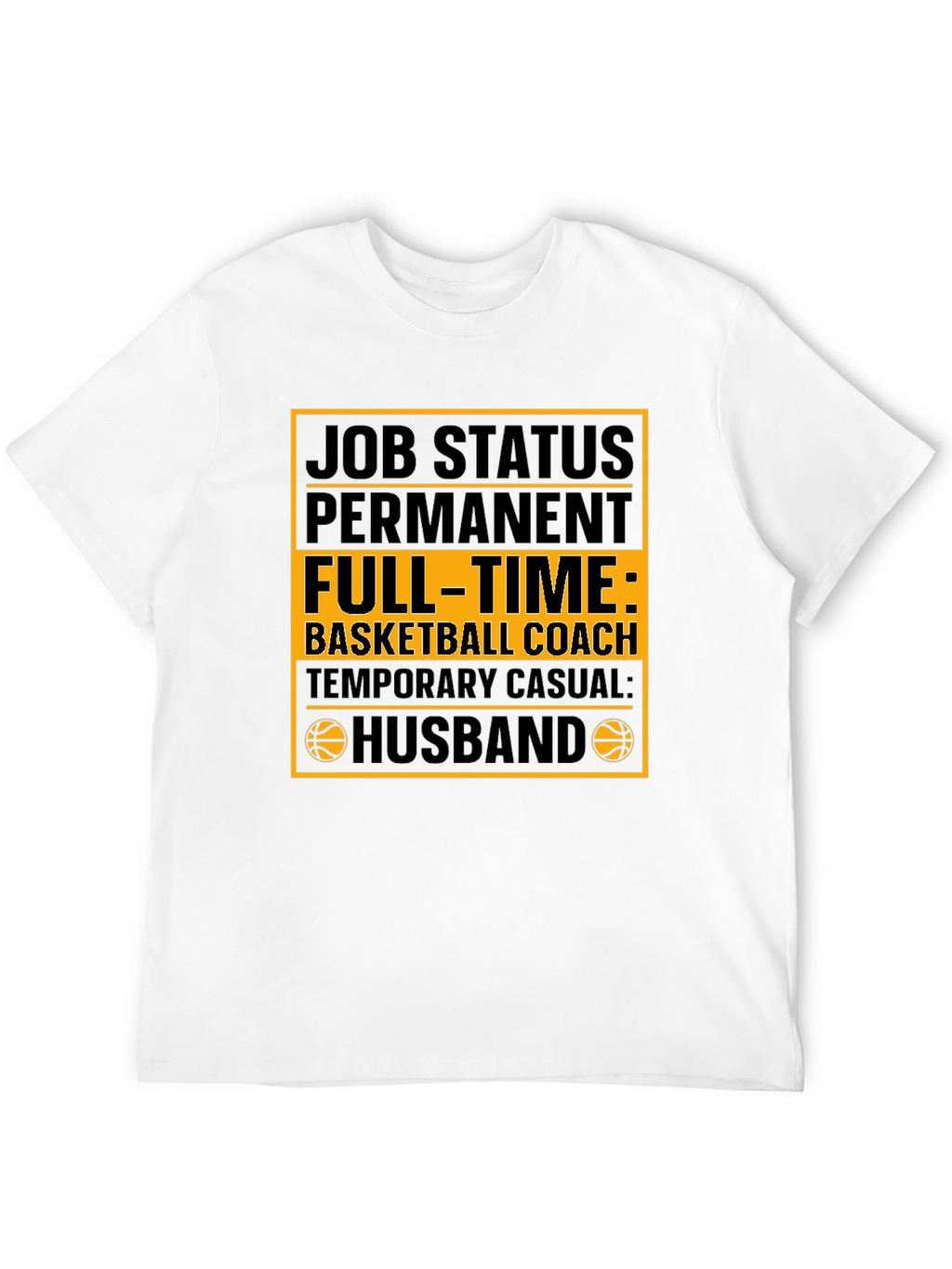 Basketball Coach Husband Graphic Tee