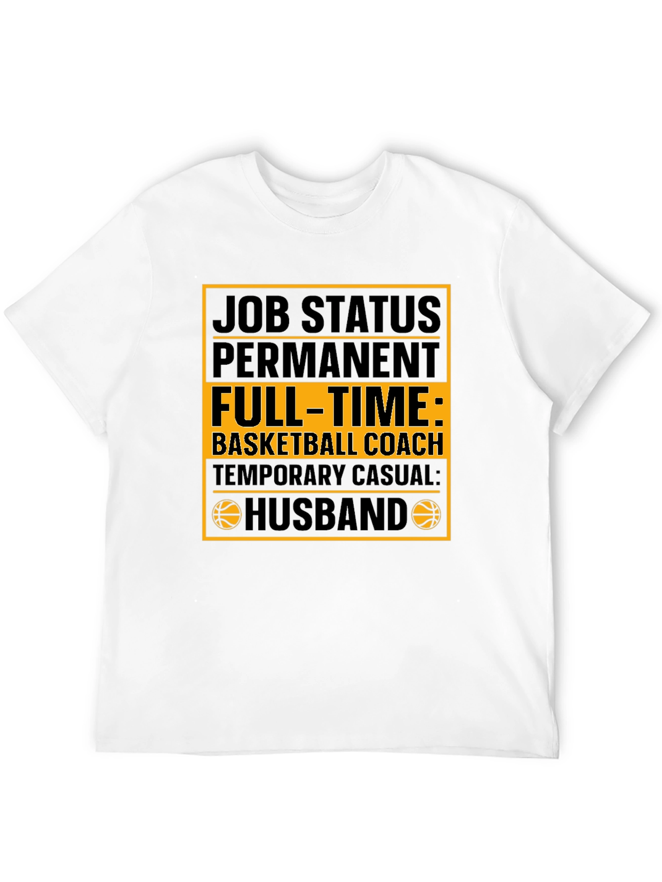 Basketball Coach Husband Graphic Tee