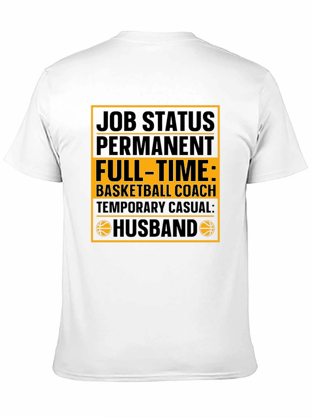 Basketball Coach Husband Graphic Tee