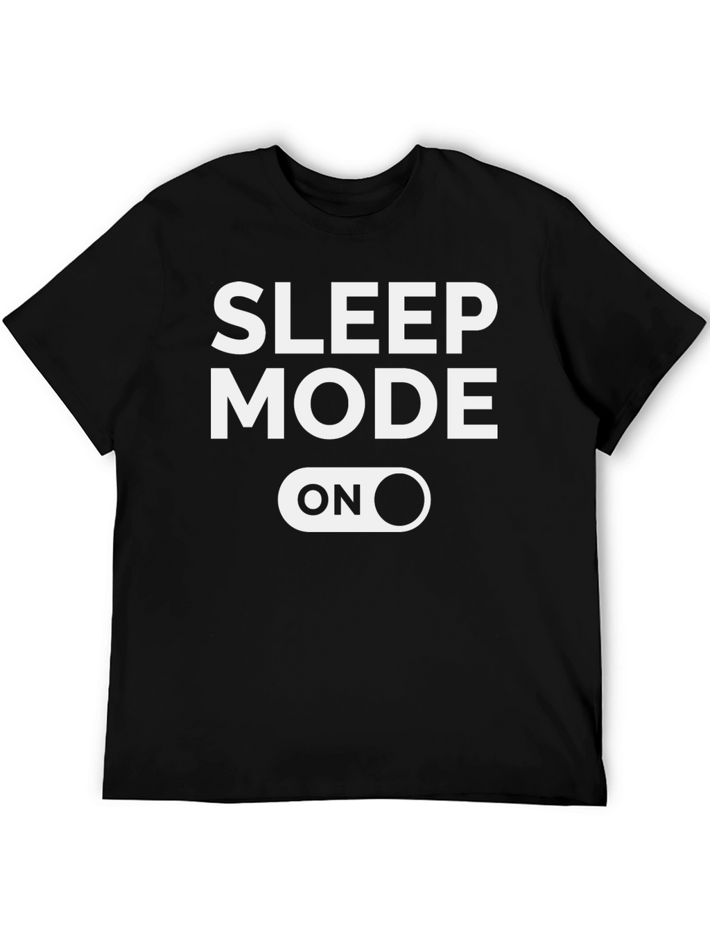 Sleep Mode On Graphic Tee - Black T-Shirt
