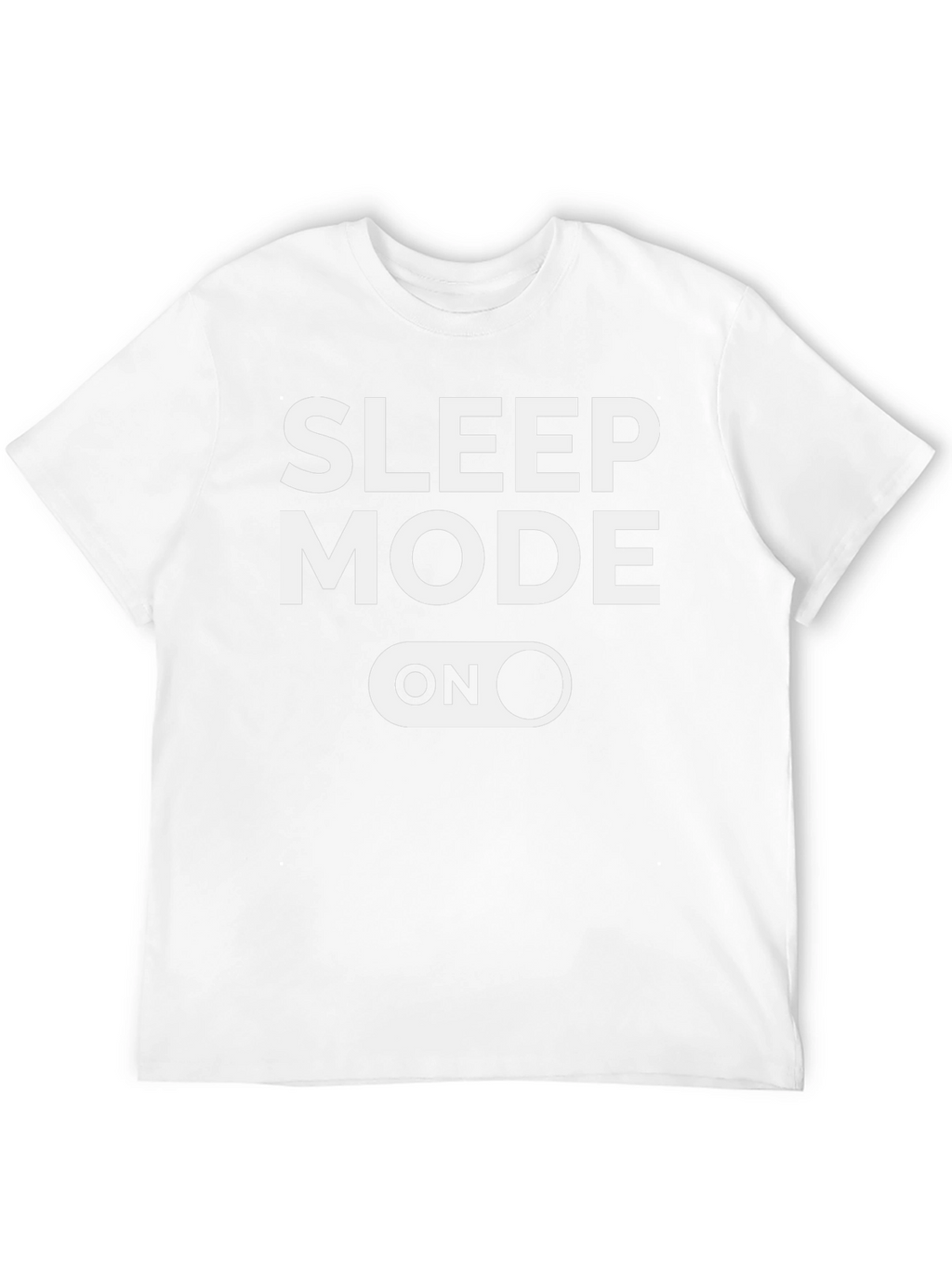 Sleep Mode On Graphic Tee - Black T-Shirt