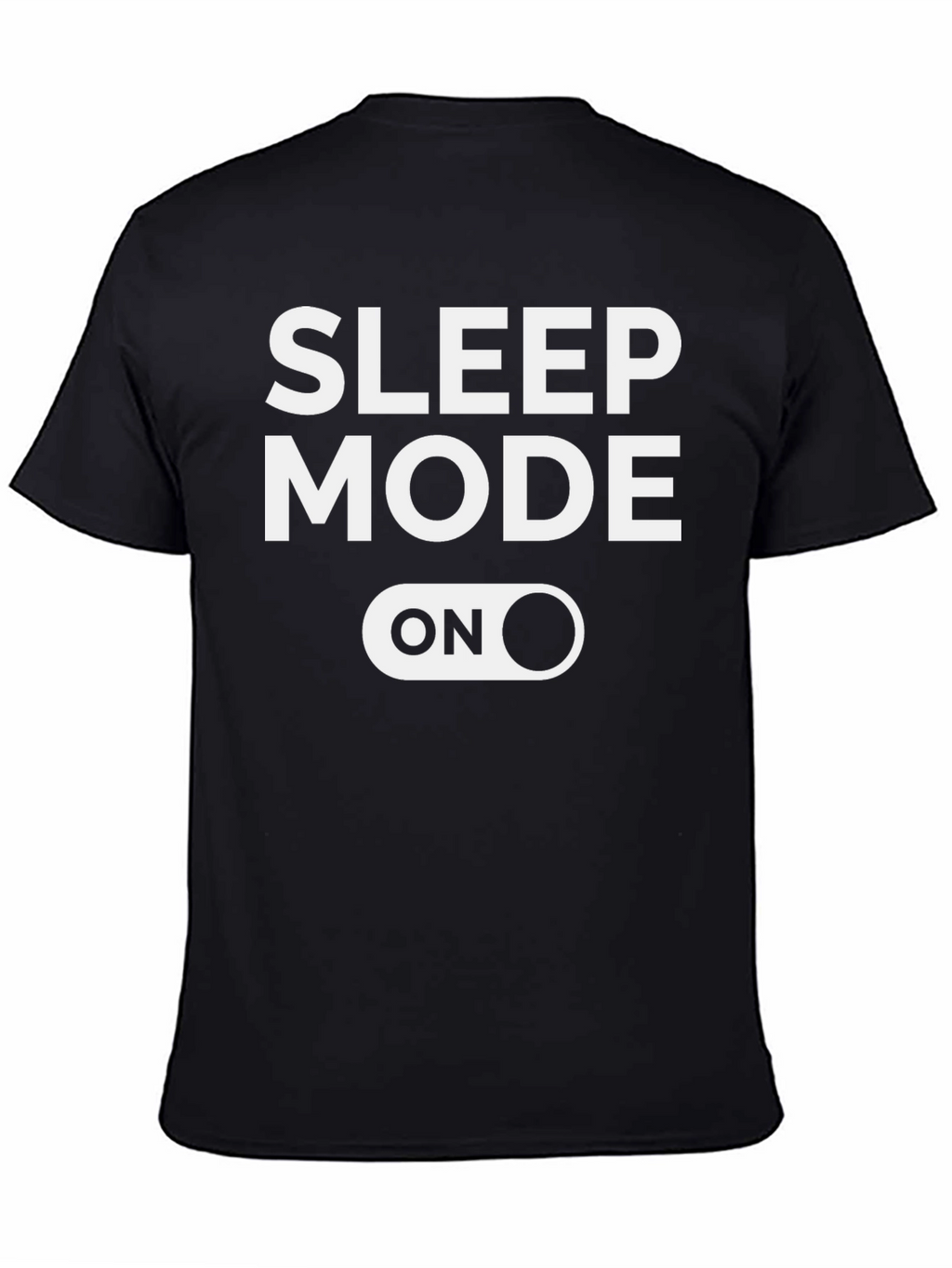 Sleep Mode On Graphic Tee - Black T-Shirt