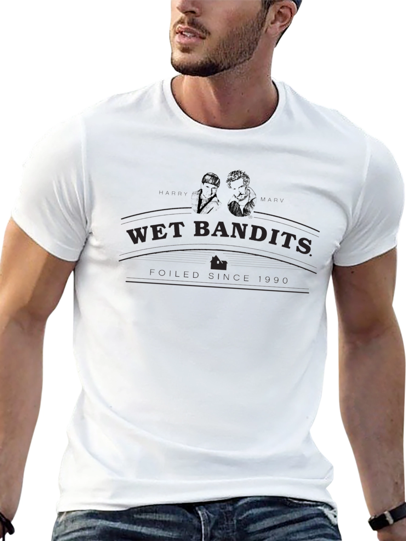 Wet Bandits T-Shirt Black Home Alone Inspired