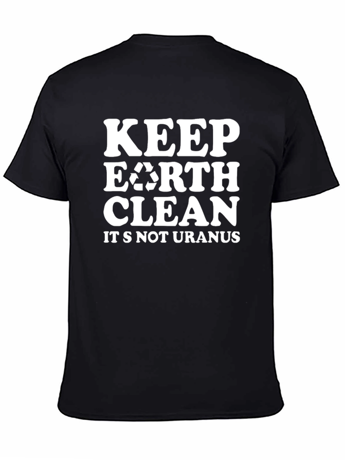Keep Earth Clean T-Shirt - Eco-Friendly Slogan Tee
