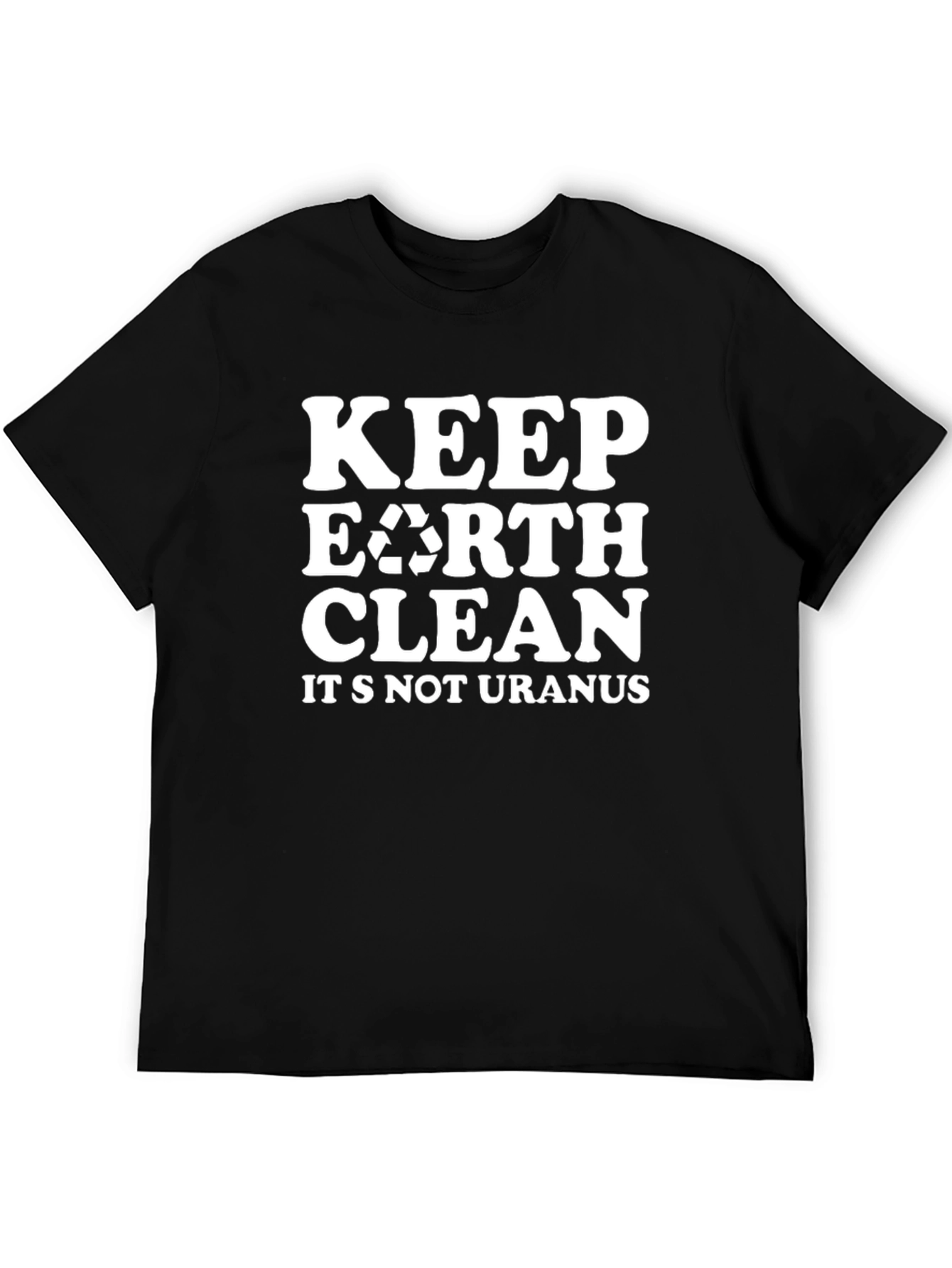 Keep Earth Clean T-Shirt - Eco-Friendly Slogan Tee