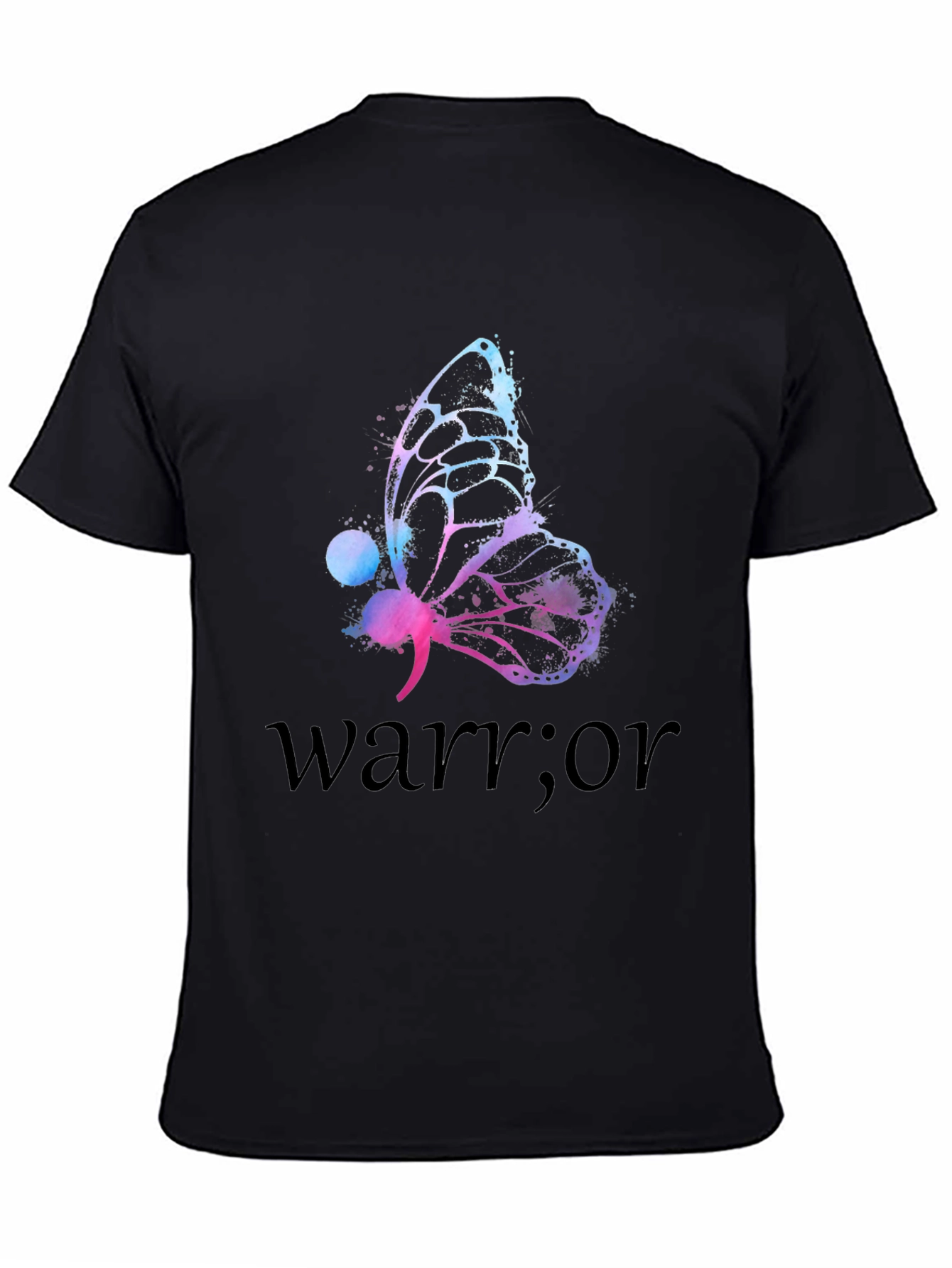 Butterfly Warrior T-Shirt - Support Mental Health