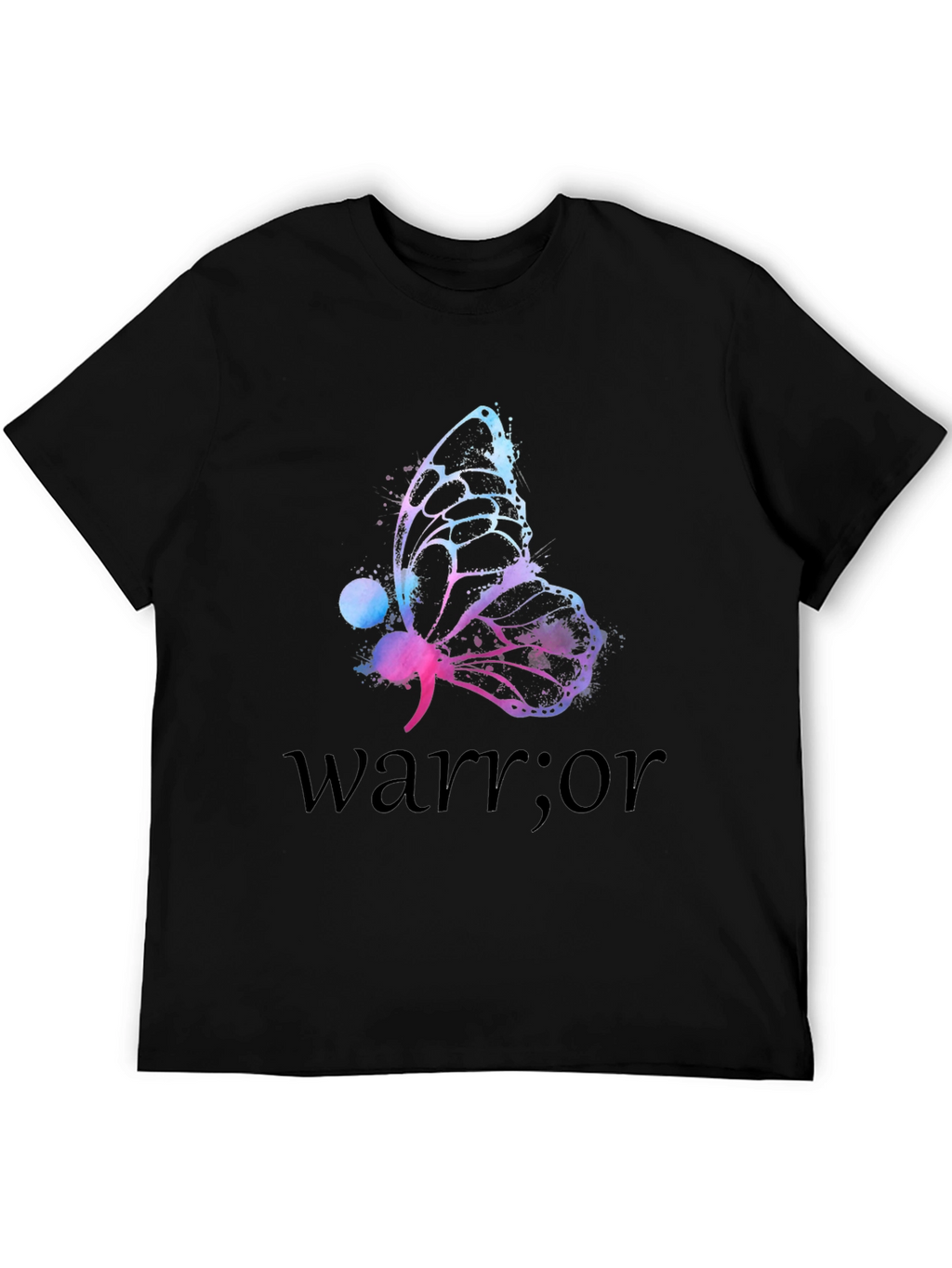 Butterfly Warrior T-Shirt - Support Mental Health