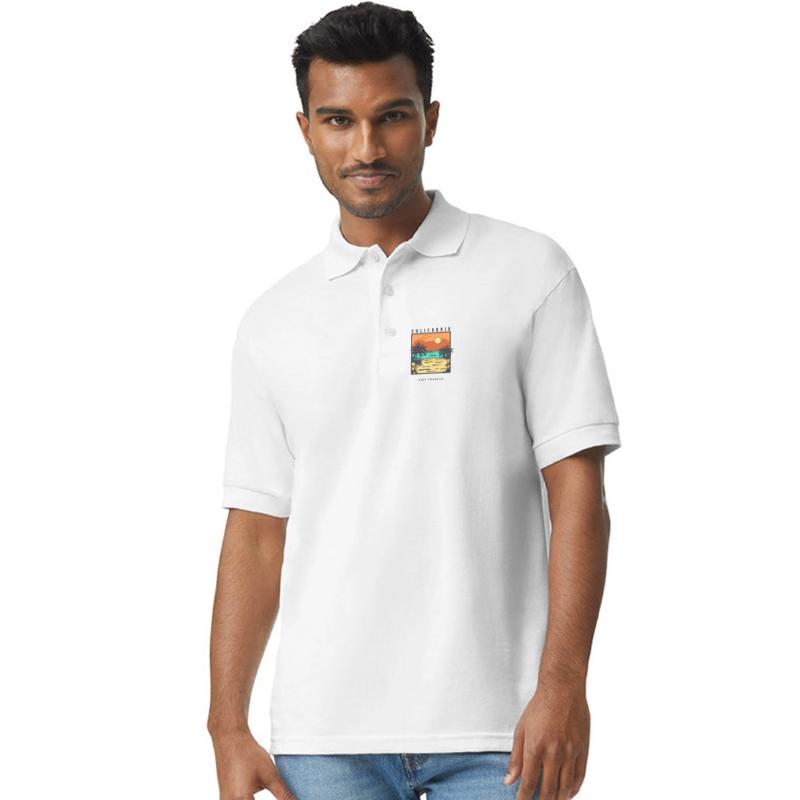 California Sunset Beach Scene