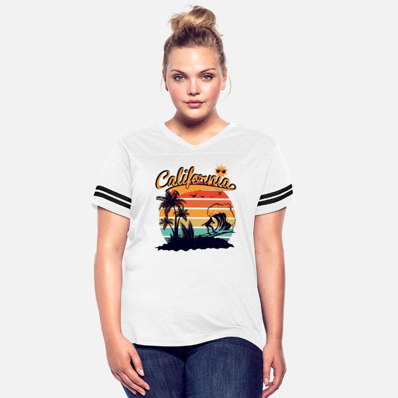 California Sunshine Surfing Beach