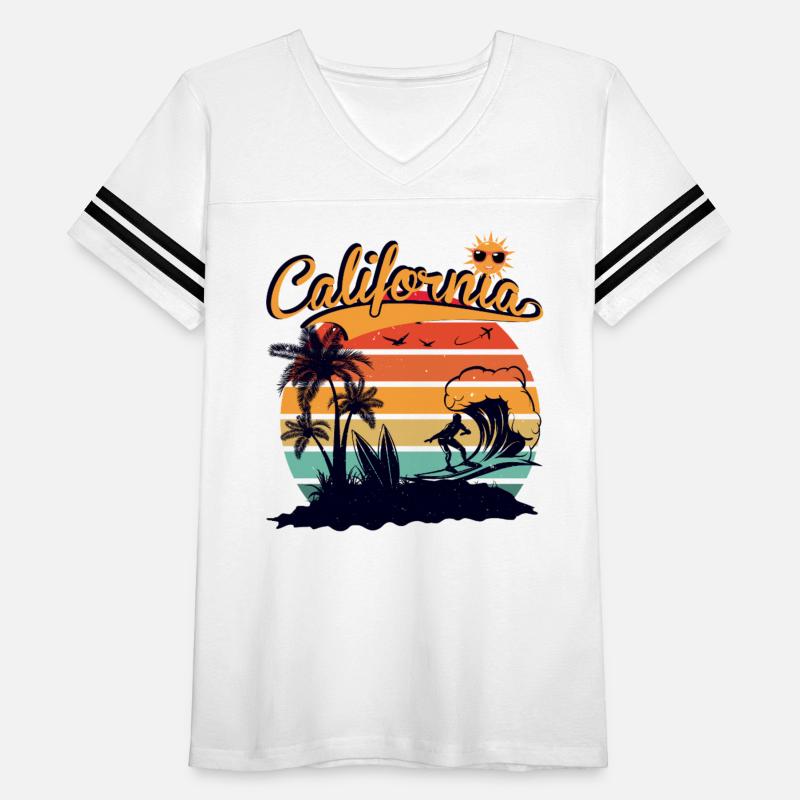 California Sunshine Surfing Beach