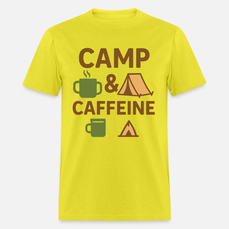 Camp & Caffeine – Funny Coffee & Campfire morning