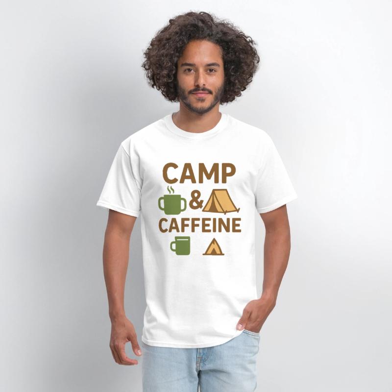 Camp & Caffeine – Funny Coffee & Campfire morning