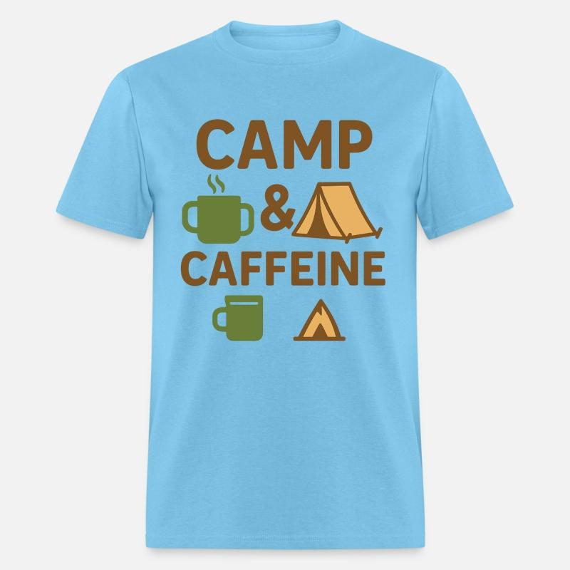 Camp & Caffeine – Funny Coffee & Campfire morning