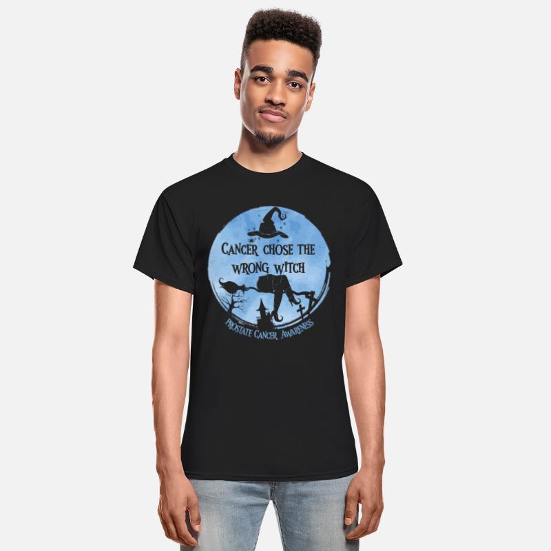 Cancer Witch Light Blue Prostate Cancer