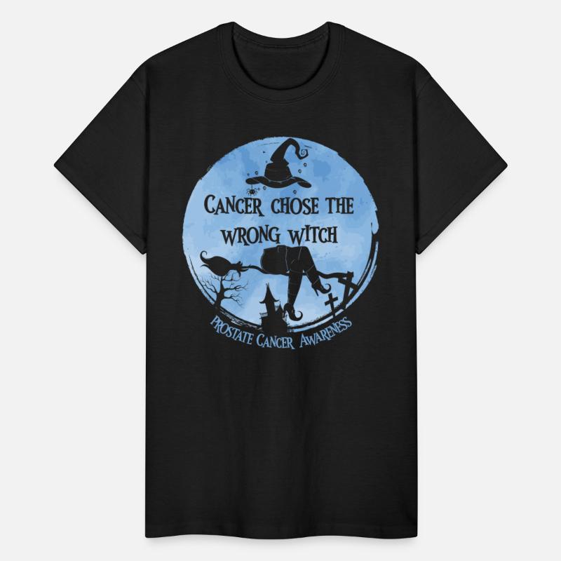 Cancer Witch Light Blue Prostate Cancer
