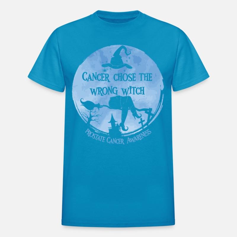 Cancer Witch Light Blue Prostate Cancer