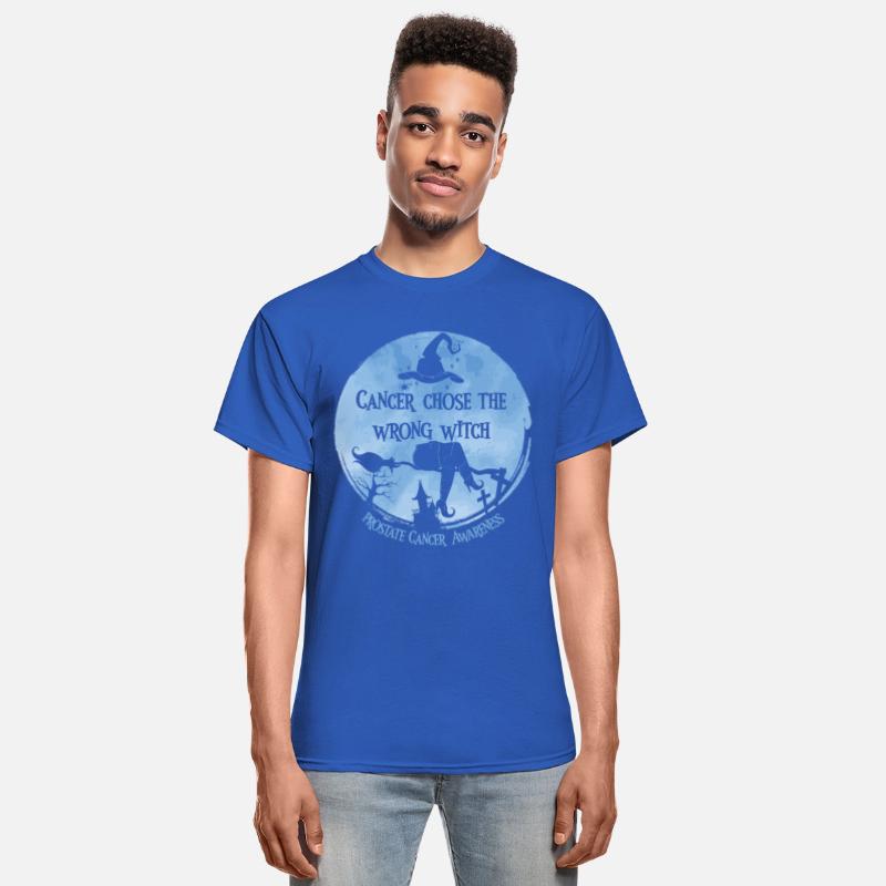 Cancer Witch Light Blue Prostate Cancer