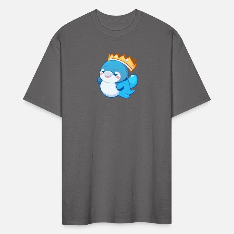 cartoon story of the sleeping dolphin king